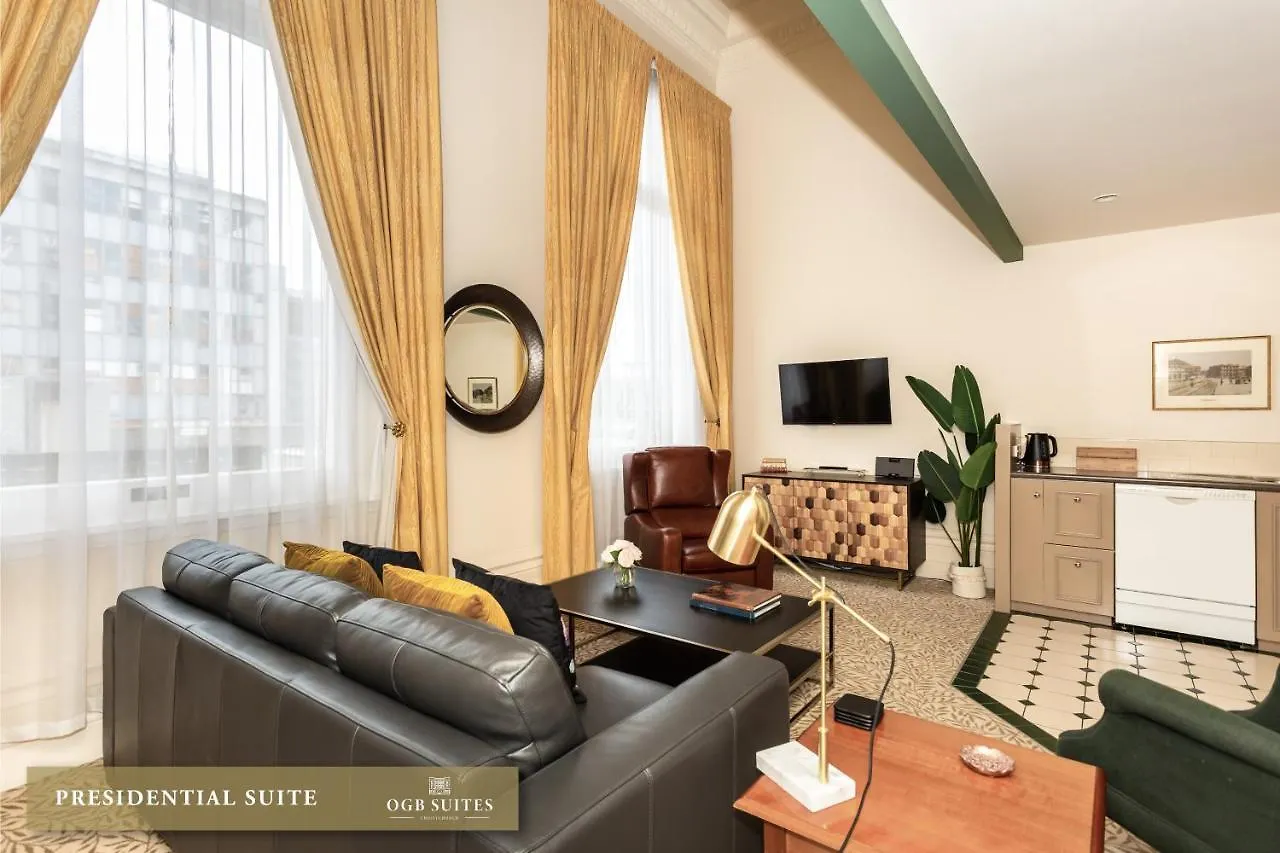 Apartment Ogb Suites Christchurch New Zealand
